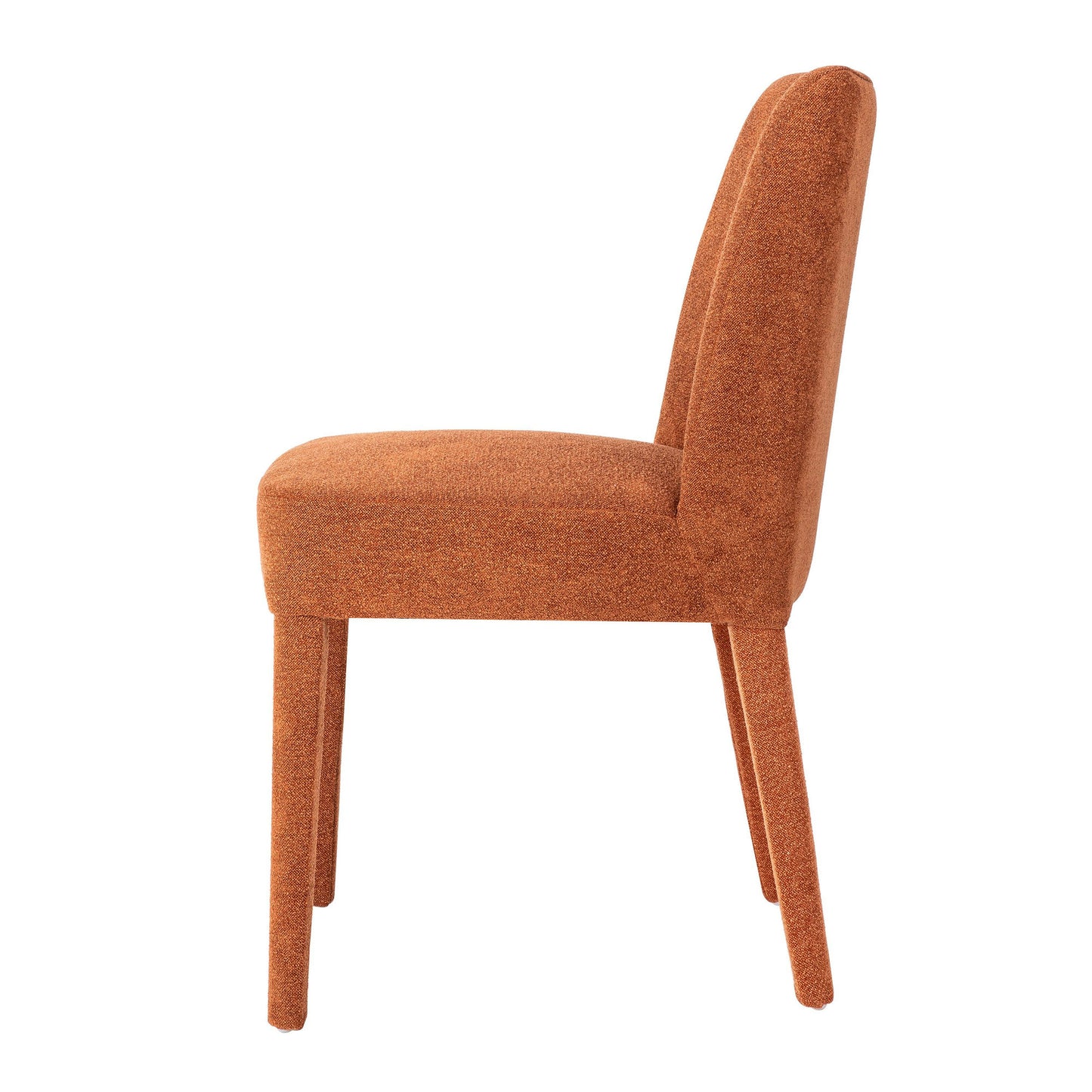 Wilson Mid-Century Modern Upholstered Vintage Dining Chair (Set of 2) - Auburn