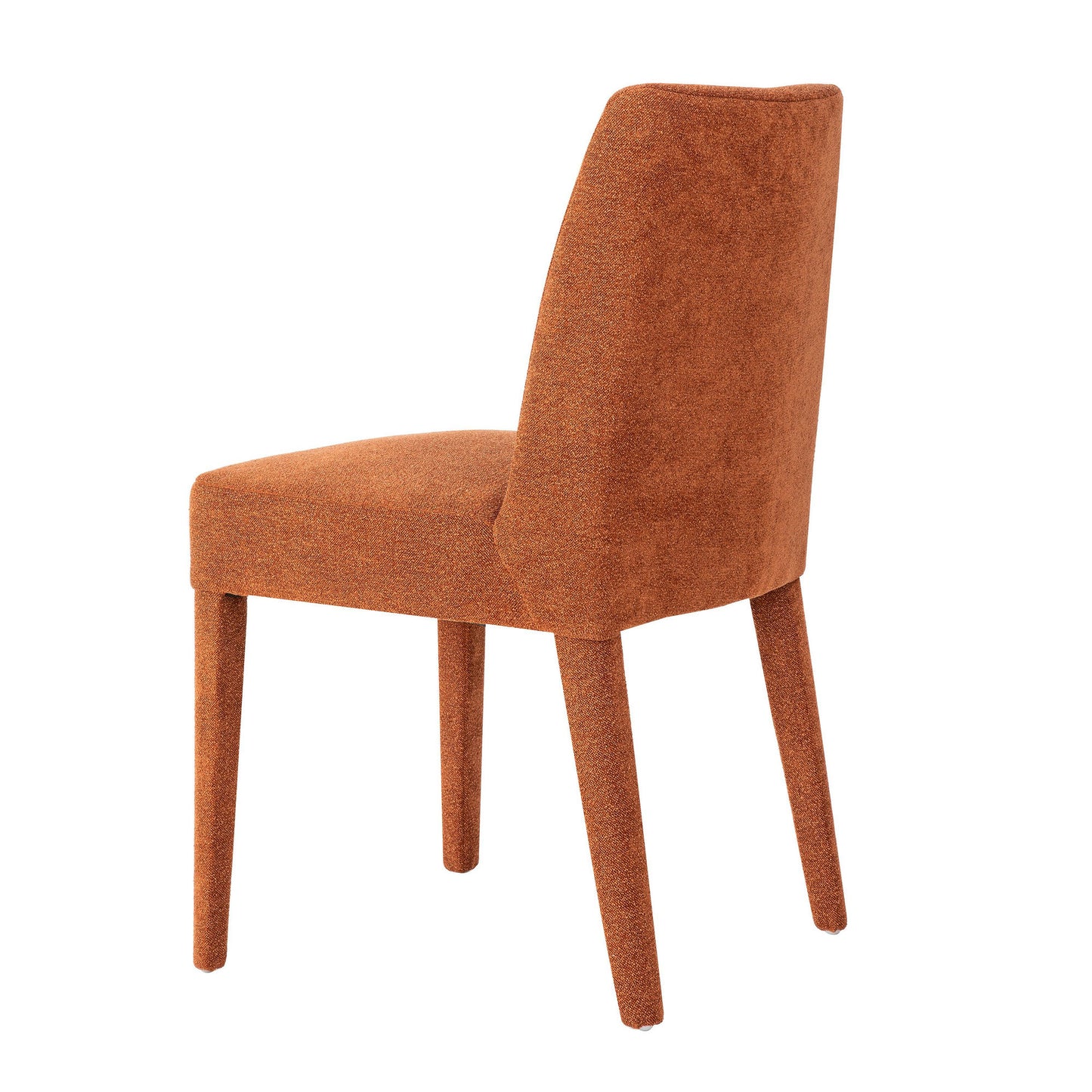 Wilson Mid-Century Modern Upholstered Vintage Dining Chair (Set of 2) - Auburn