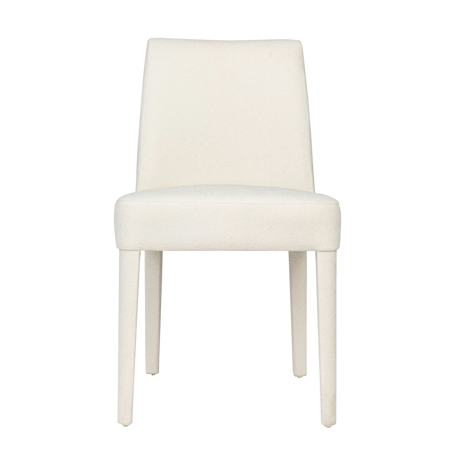 Wilson Mid-Century Modern Upholstered Vintage Dining Chair (Set of 2) - Ivory