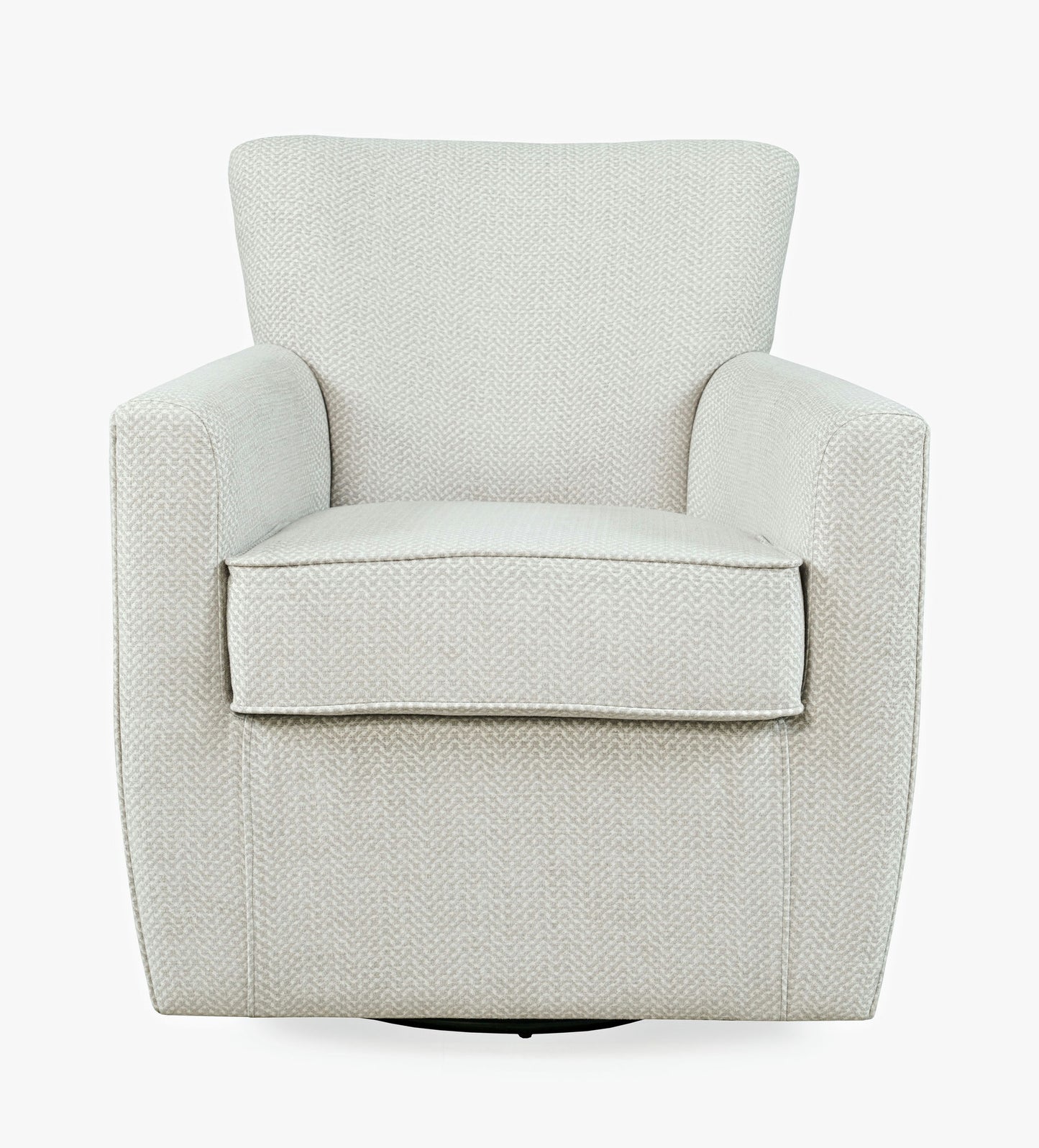 Harper Classic Traditional Swivel Accent Chair - Cloud