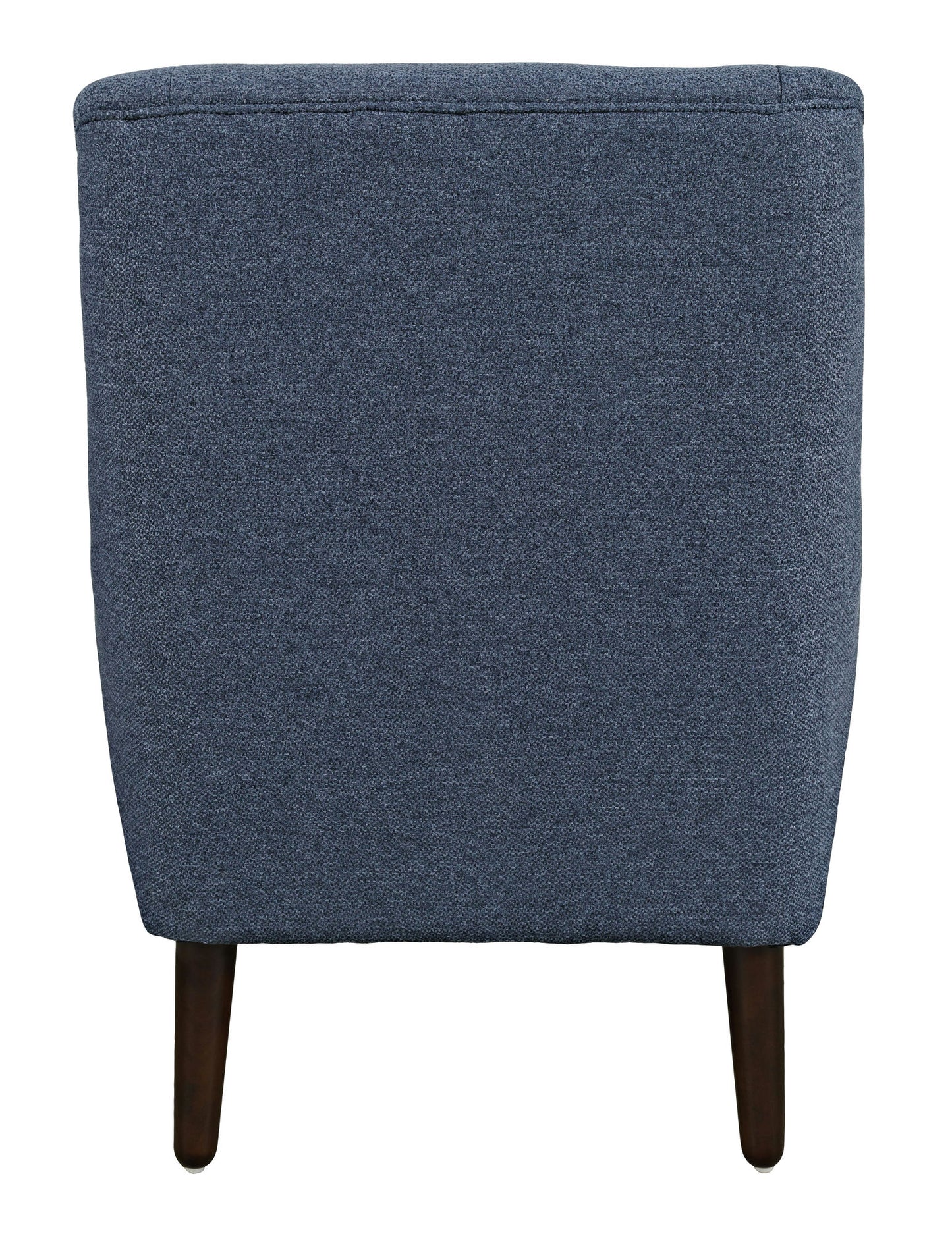 Theo Mid-Century Modern Contemporary Upholstered Accent Chair - Navy