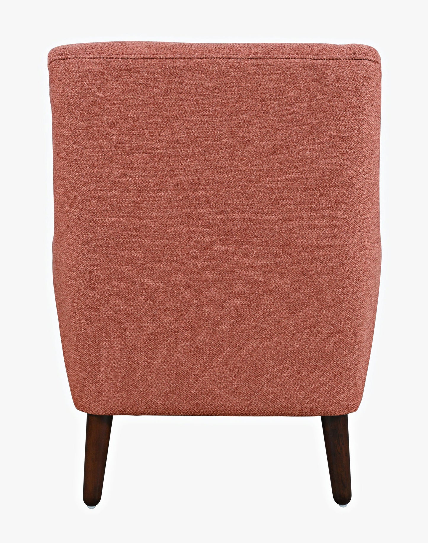 Theo Mid-Century Modern Contemporary Upholstered Accent Chair - Rose