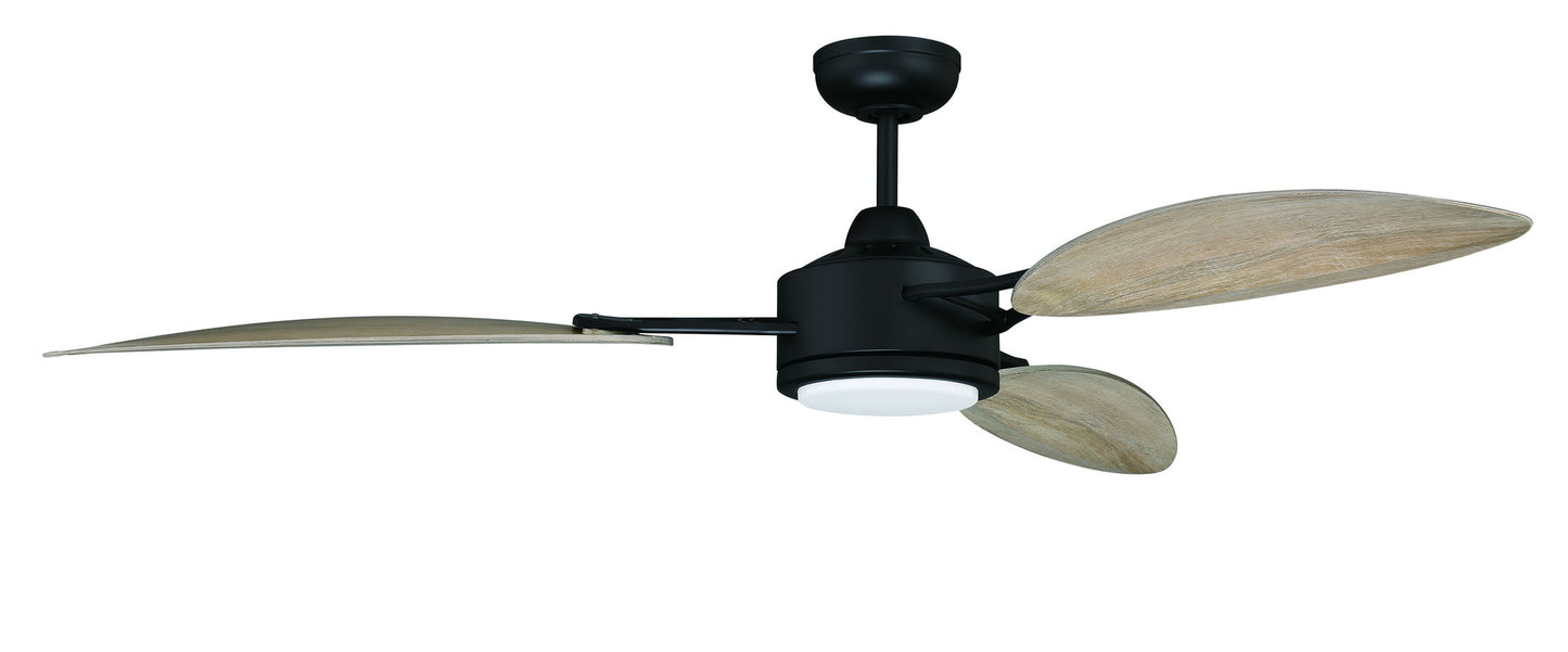 64" Journey Fan in Flat Black