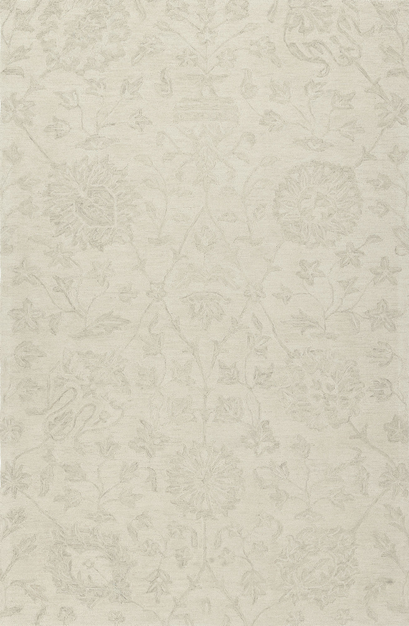 Korba KB1 Ivory 3'6" x 5'6" Rug