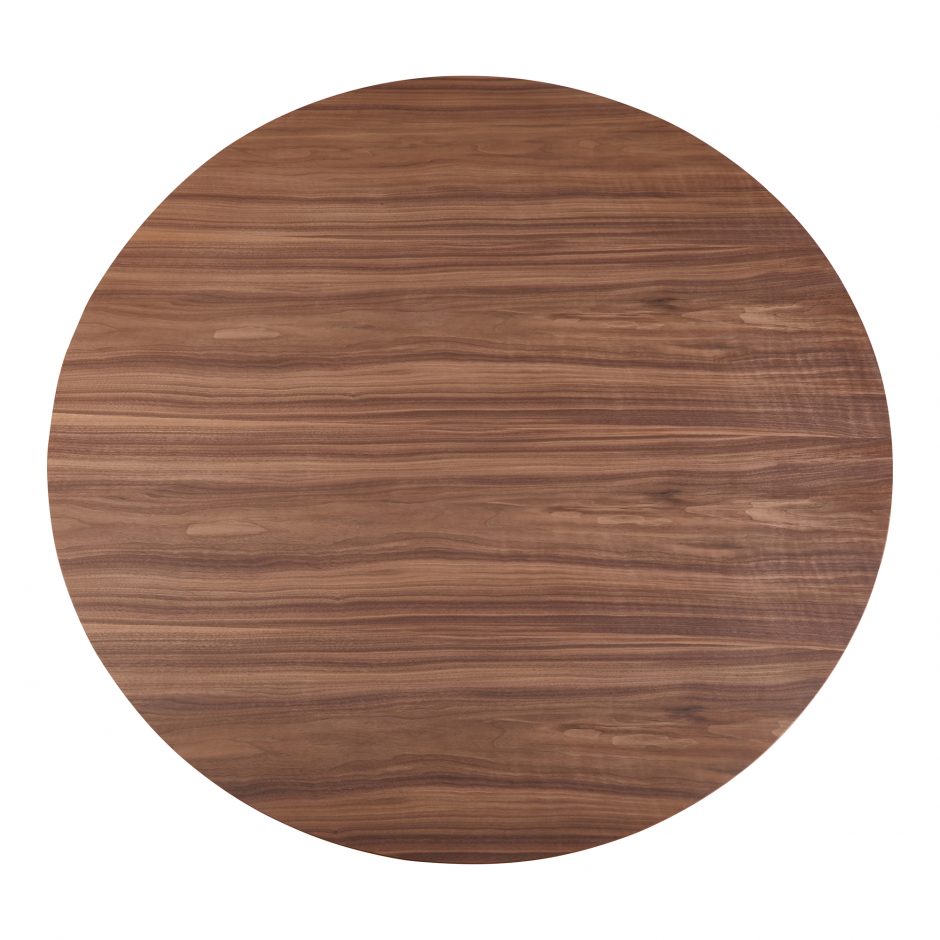 Otago Dining Table 54" Round Walnut from MOE's Home Collection