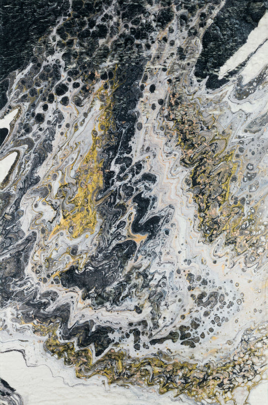 Kikiamo KK13 Graphite 3' x 5' Rug