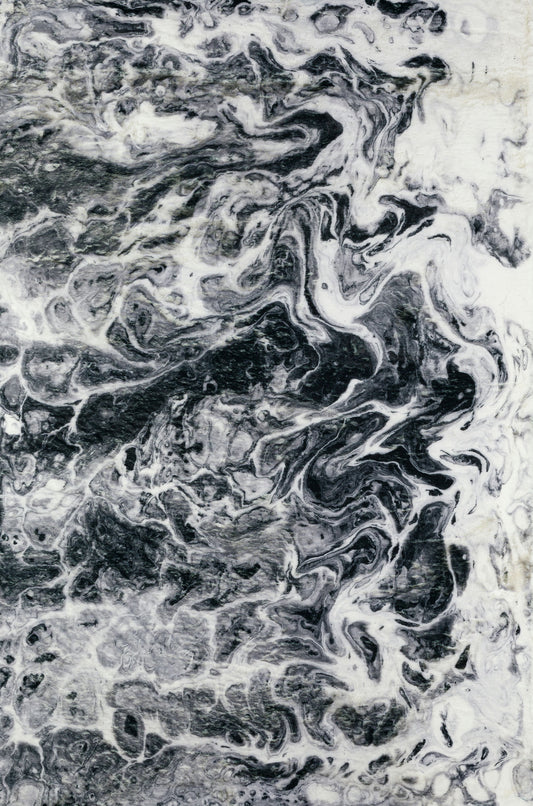 Kikiamo KK14 Marble 2'3" x 7'6" Runner Rug