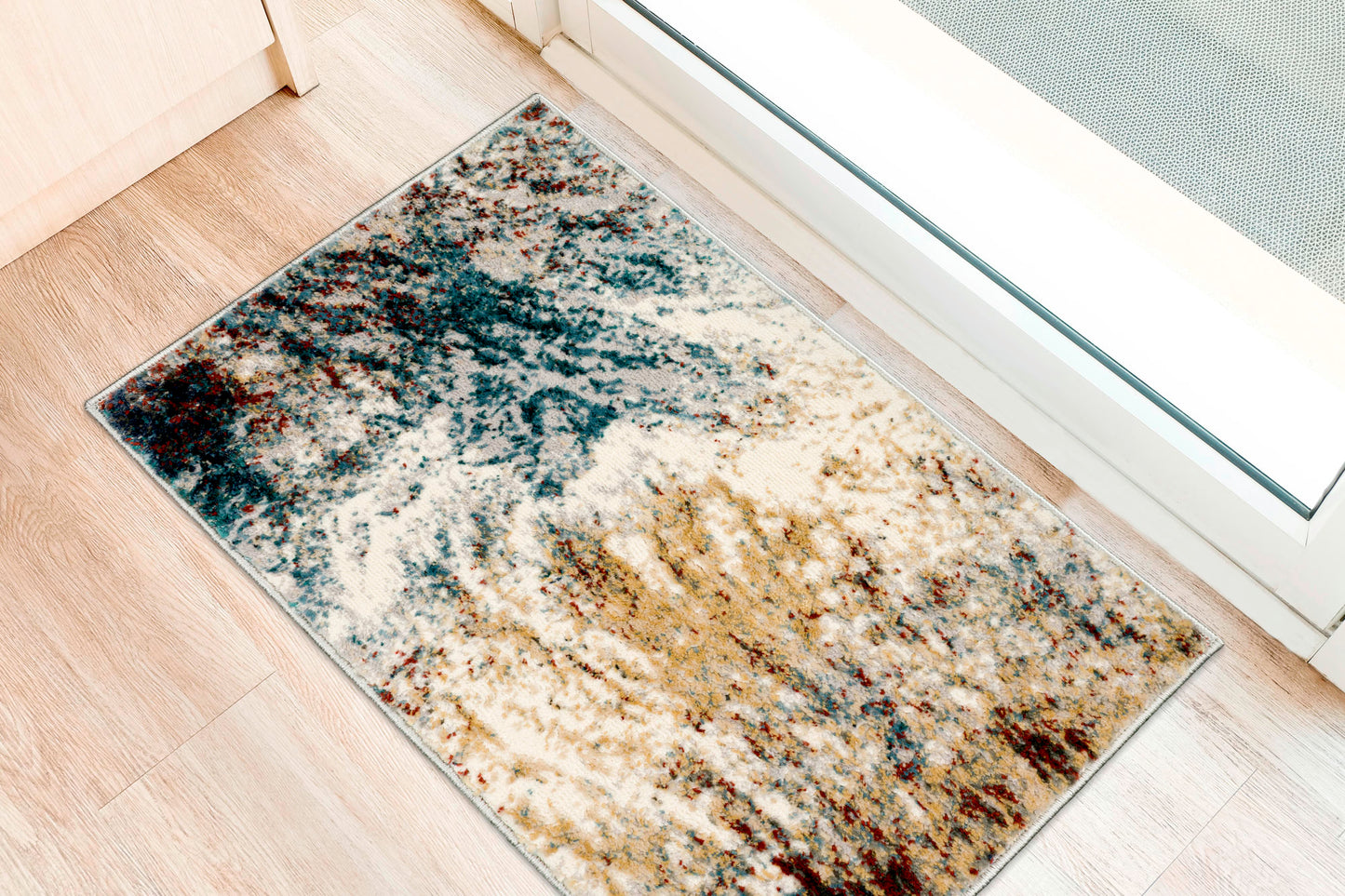 Karma KM17 Multi 1'8" x 2'6" Rug