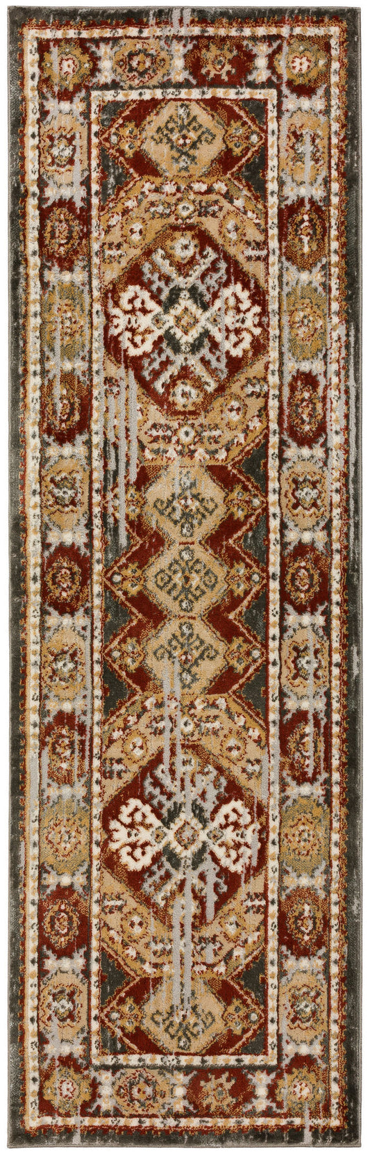 Karma KM22 Canyon 2'3" x 7'5" Runner Rug