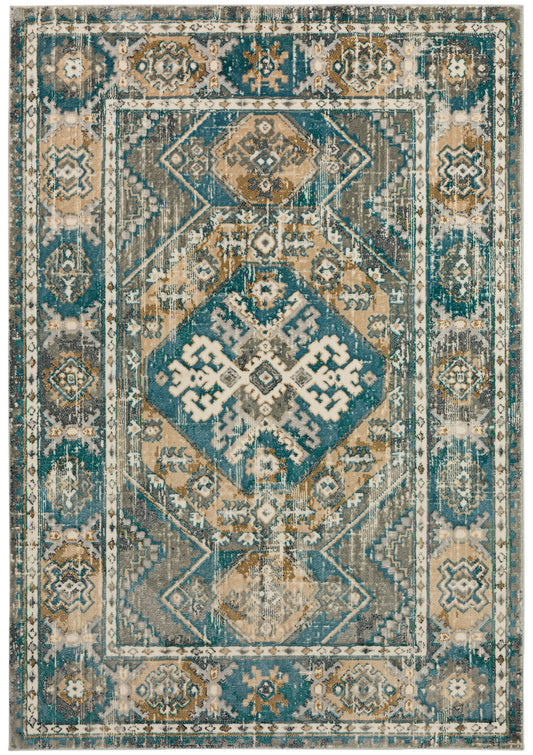 Karma KM22 Charcoal 3'3" x 5'1" Rug