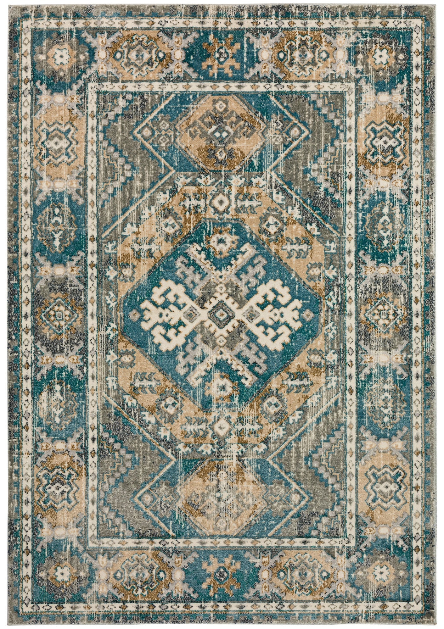 Karma KM22 Charcoal 9'4" x 13'2" Rug