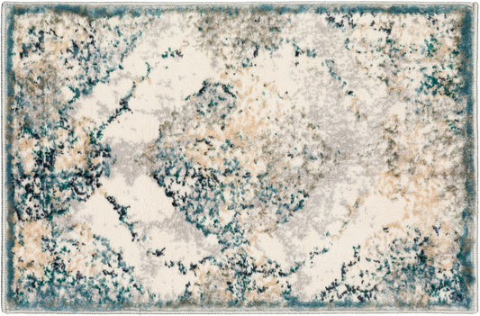 Karma KM23 Ivory 1'8" x 2'6" Rug