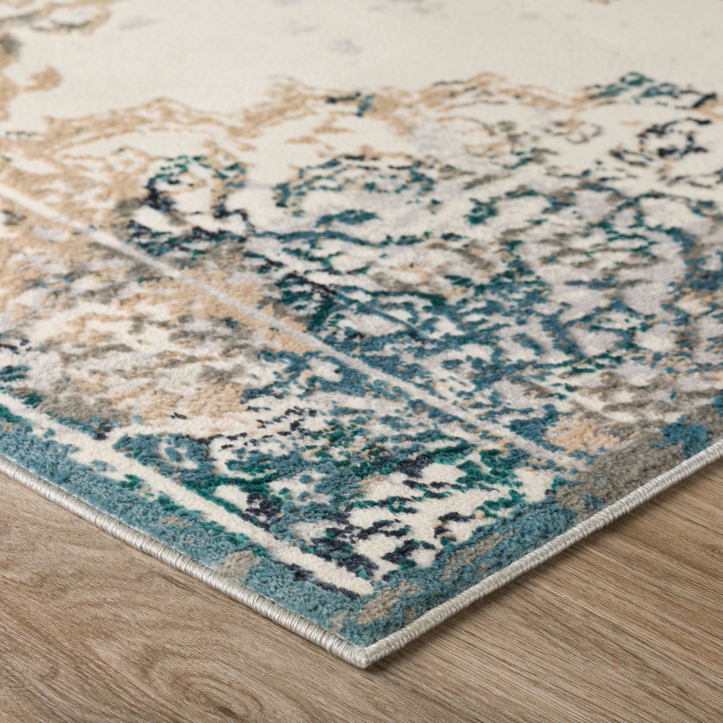 Karma KM23 Ivory 9'4" x 13'2" Rug