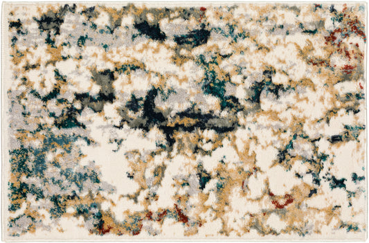 Karma KM26 Multi 1'8" x 2'6" Rug