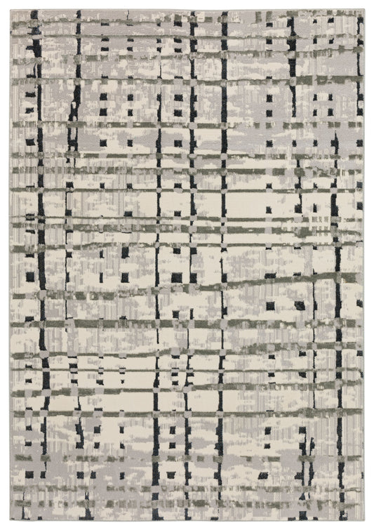 Karma KM4 Grey 5'1" x 7'5" Rug