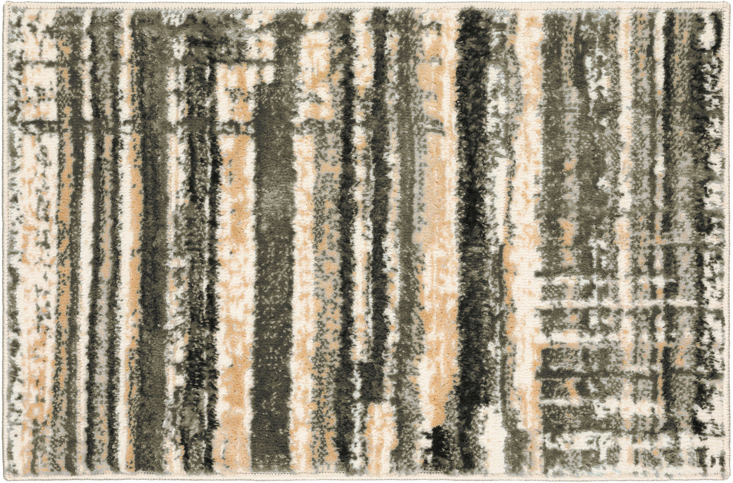 Karma KM8 Grey 1'8" x 2'6" Rug