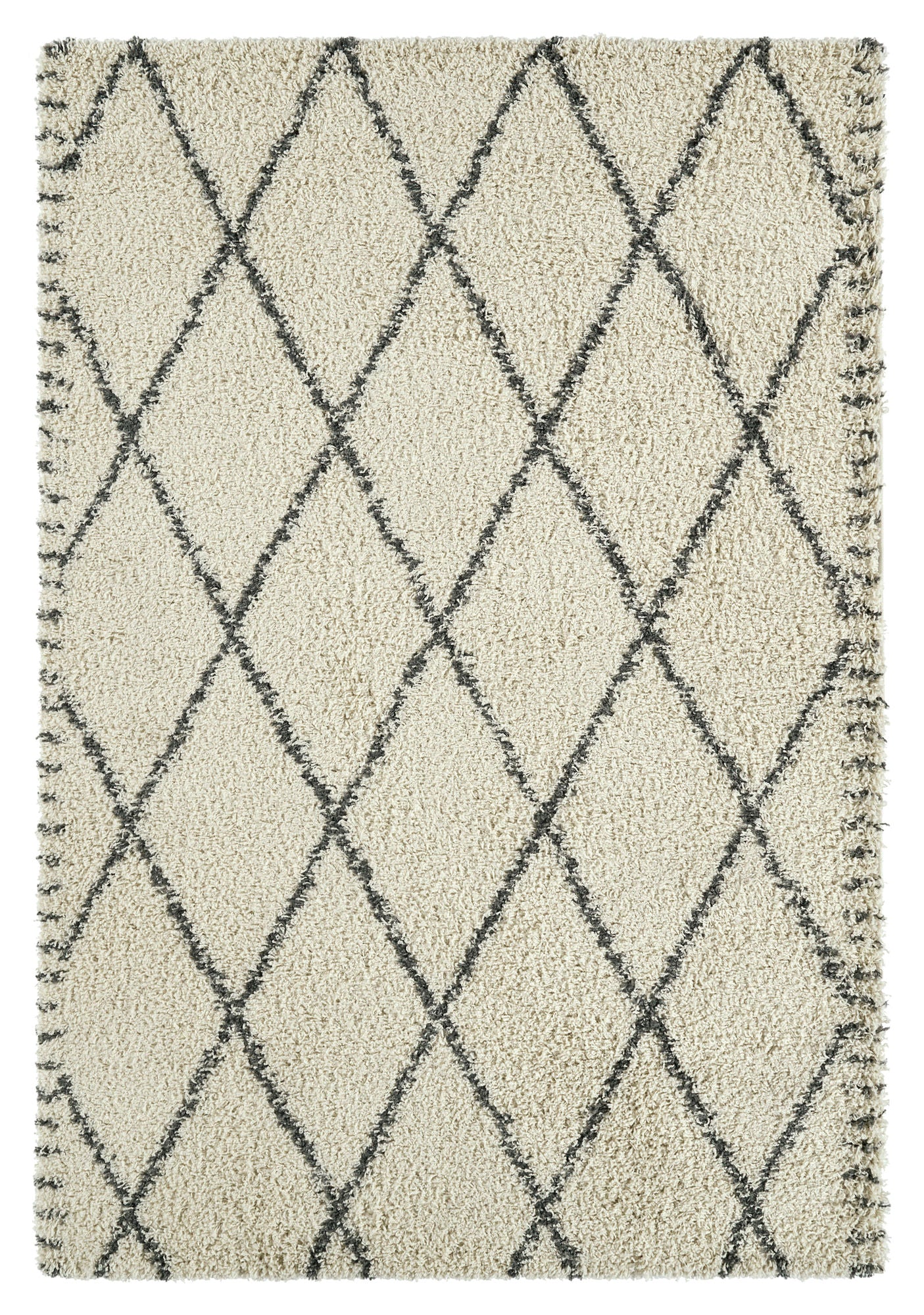 Kaleen Komon Collection KMN01-01 Ivory Area Rug 6'6" x 6'6"