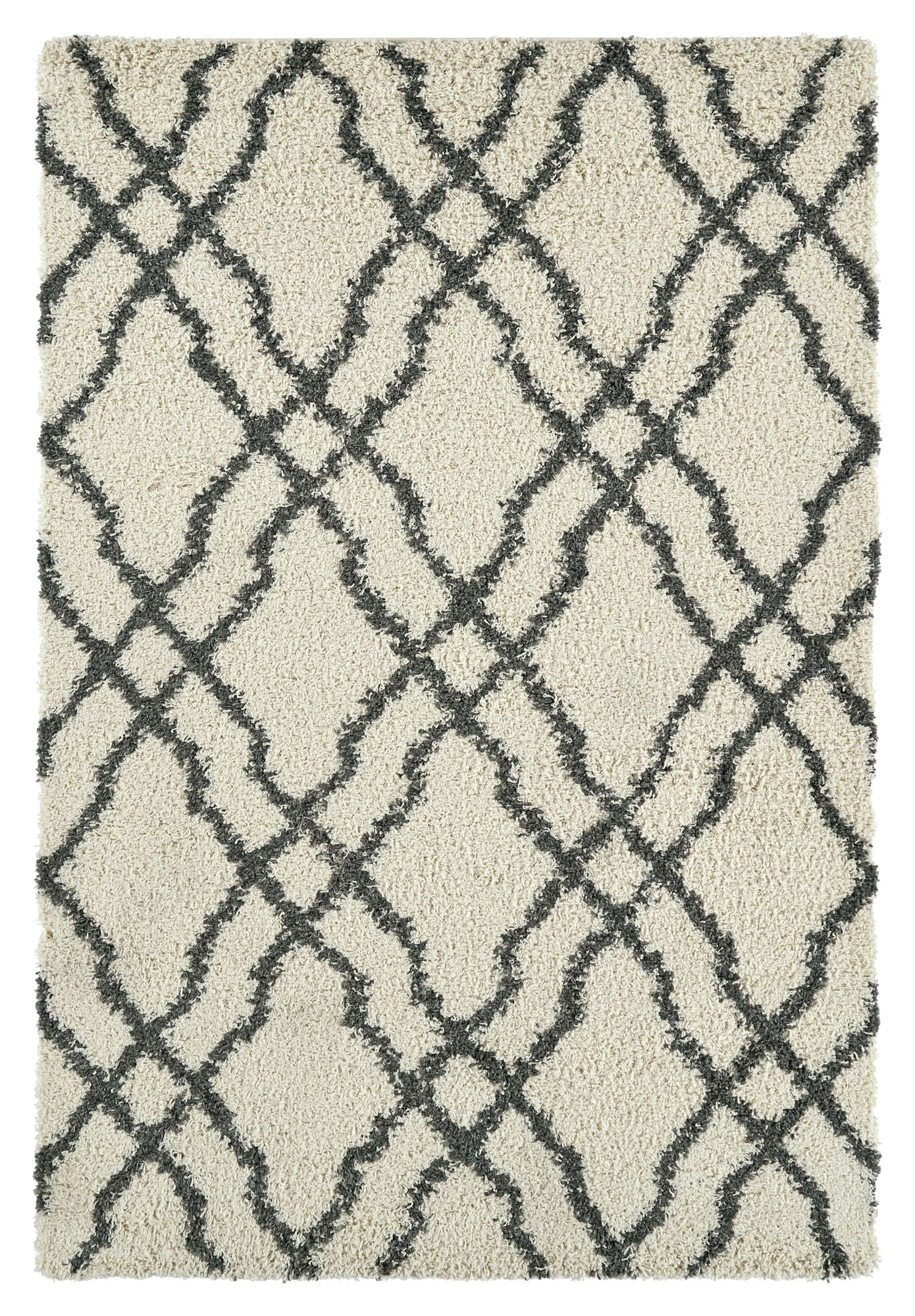 Kaleen Komon Collection KMN02-01 Ivory Area Rug 6'6" x 6'6"