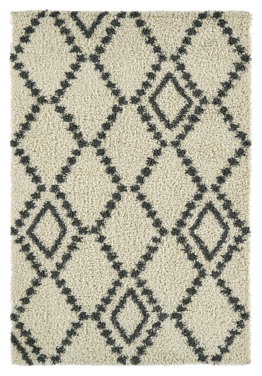 Kaleen Komon Collection KMN04-01 Ivory Area Rug 6'6" x 6'6"