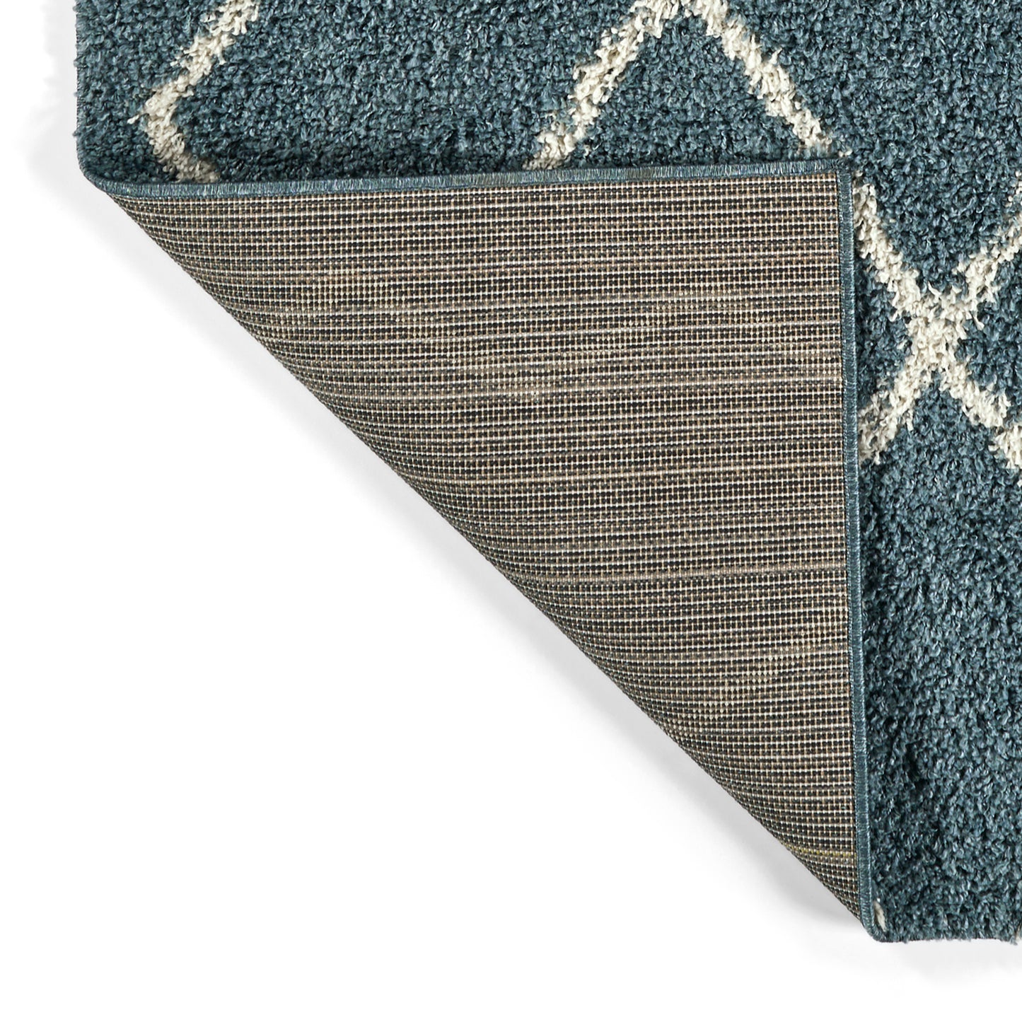 Kaleen Komon Collection Dark Denim Area Rug 7'10" x 9'11"