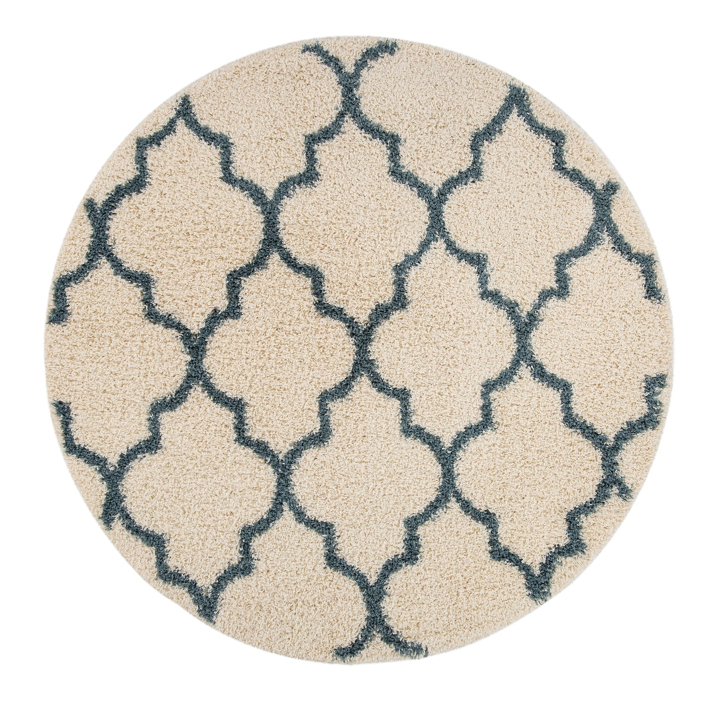 Kaleen Komon Collection KMN07-01 Ivory Area Rug 7'10" x 9'11"