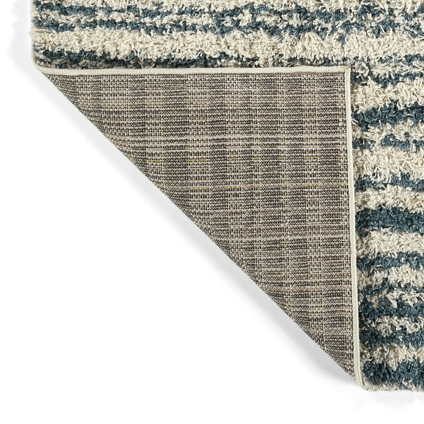 Kaleen Komon Collection Light Denim Area Rug 6'6" x 6'6"