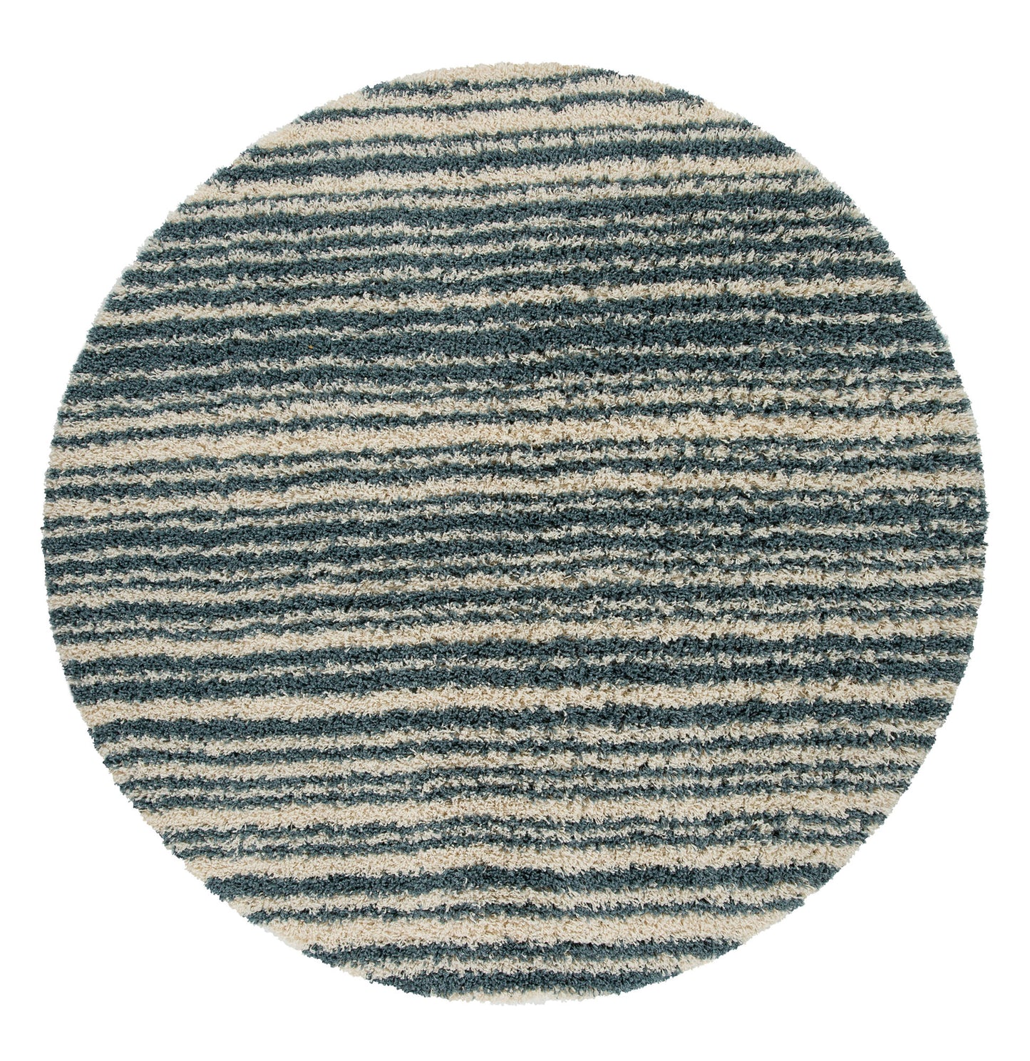 Kaleen Komon Collection Light Denim Throw Rug 2'11" x 4'11"