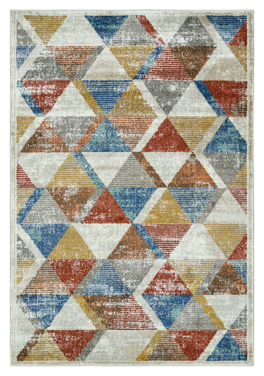 Kaleen Kent Collection KNT02-86 Multi Area Rug 5'3" x 7'3"
