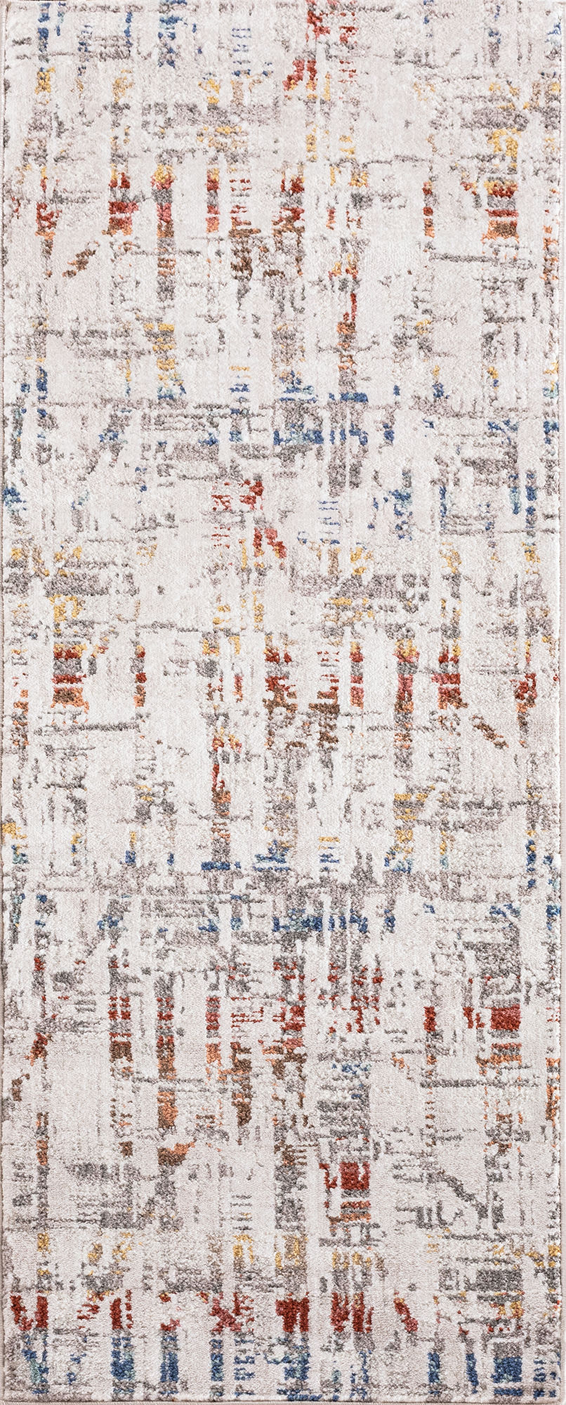 Kaleen Kent Collection Multi Ivory Runner 2'2" x 7'6"