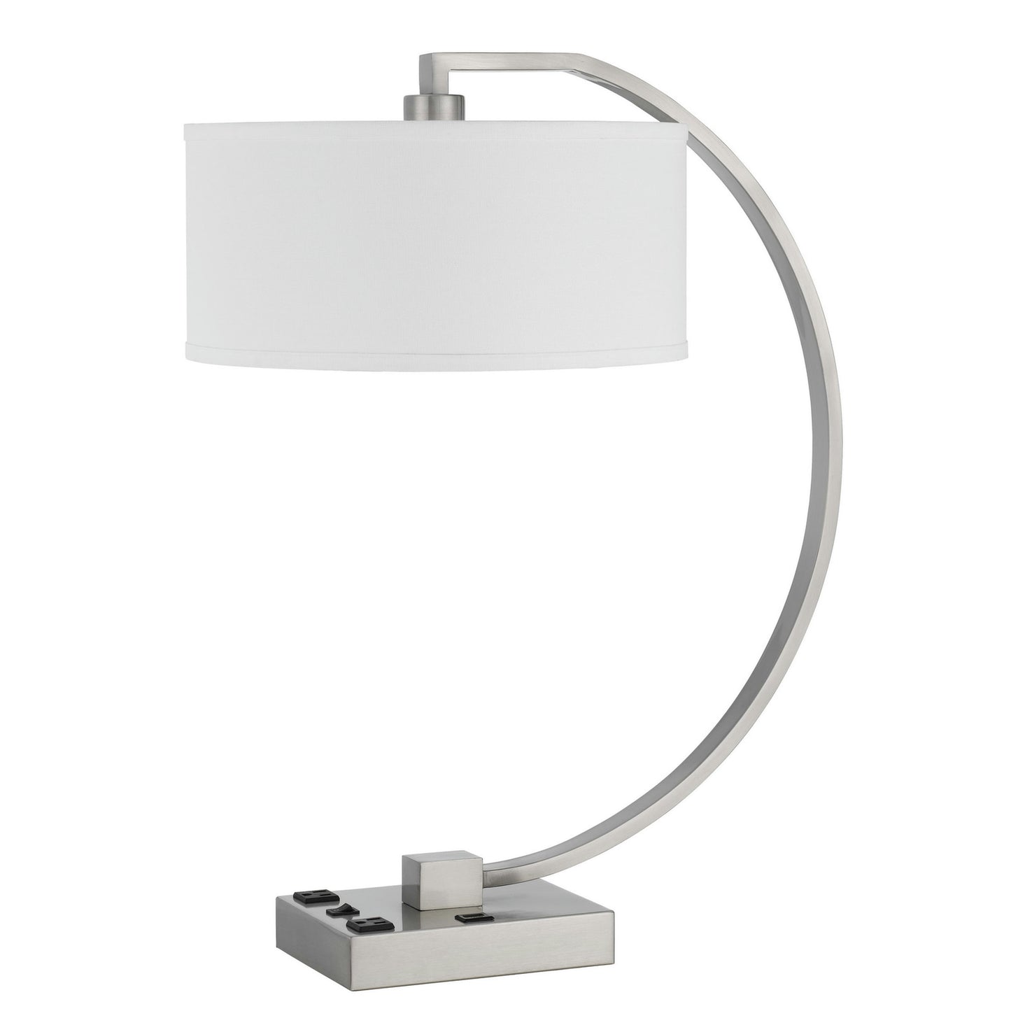 Brushed steel Metal Belfort - Desk lamp