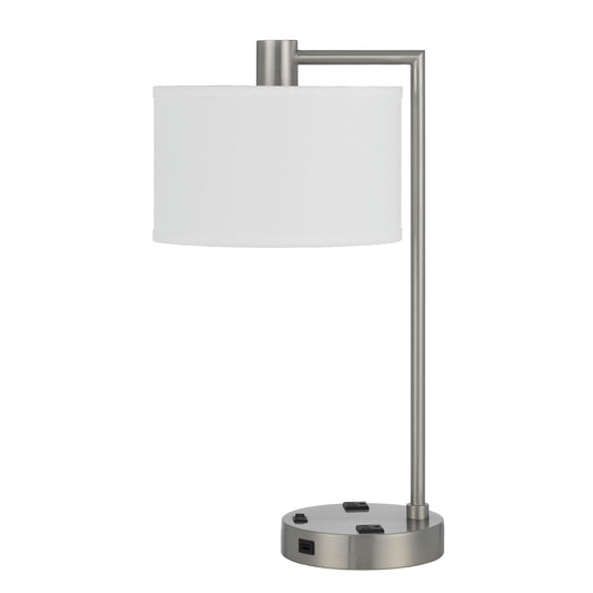 Brushed steel Metal Roanne - Desk lamp