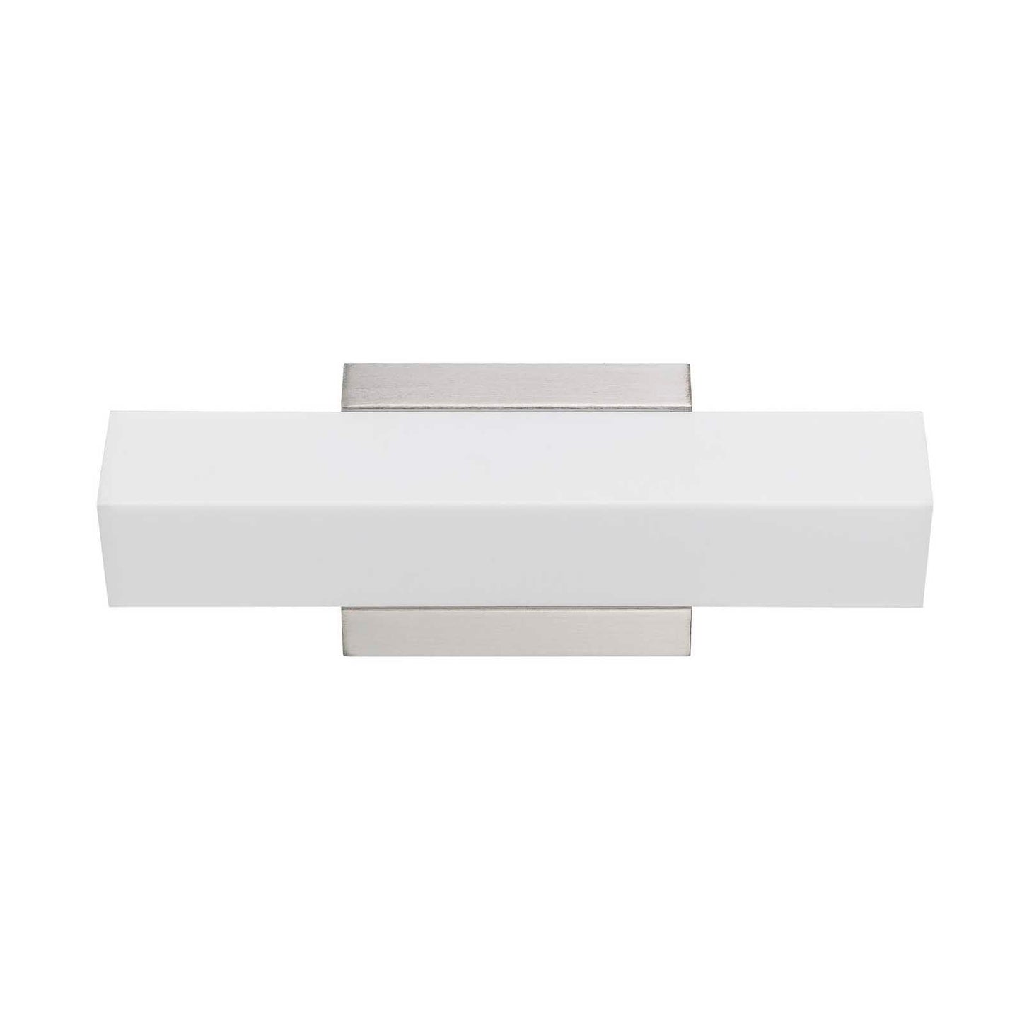 Brushed steel Acrylic/metal Contract lighting - Vanity light, LA-8605-S