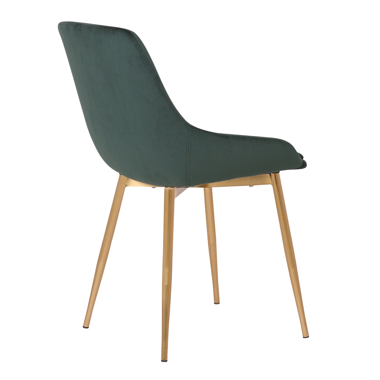 Heidi Green Velvet Dining Accent Chair