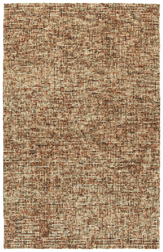 Kaleen Lucero Collection Dark Rust Area Rug 8' x 10'
