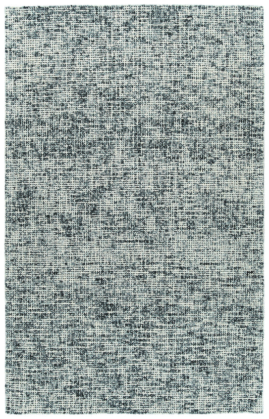 Kaleen Lucero Collection Dark Charcoal Area Rug 4' x 6'