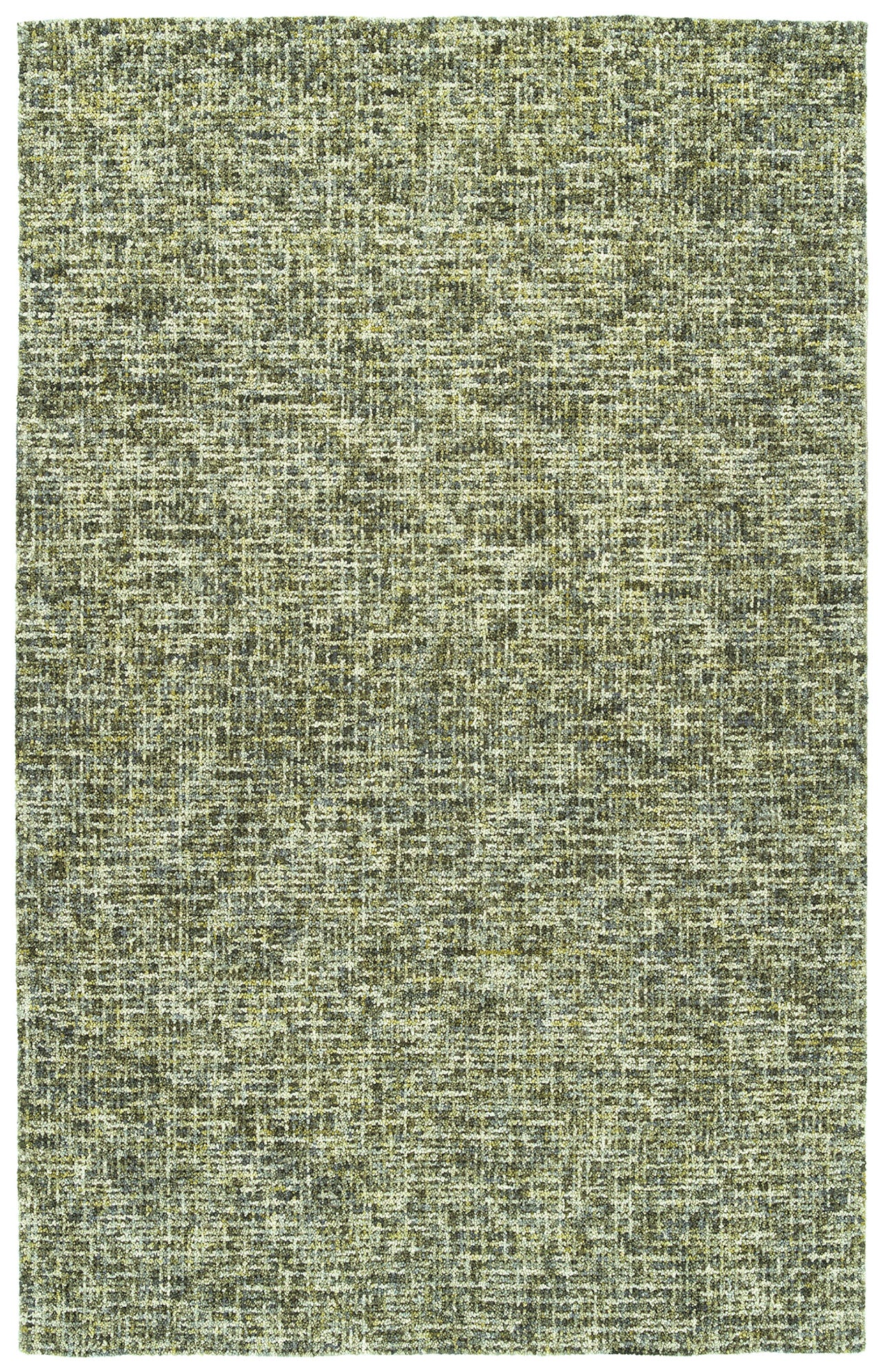 Kaleen Lucero Collection Dark Green Area Rug 8' x 10'