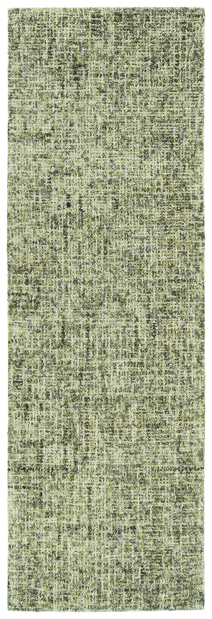 Kaleen Lucero Collection Dark Green Runner 2'6 x 8'