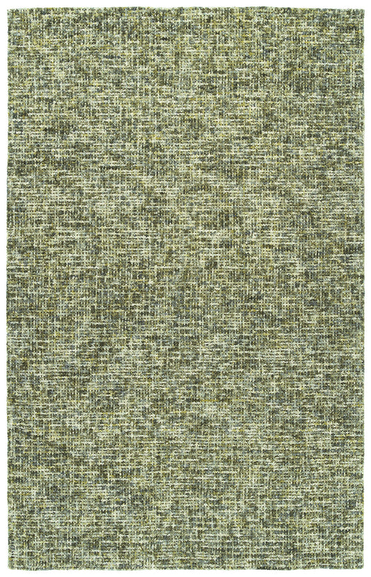 Kaleen Lucero Collection Dark Green Area Rug 9'6" x 13'
