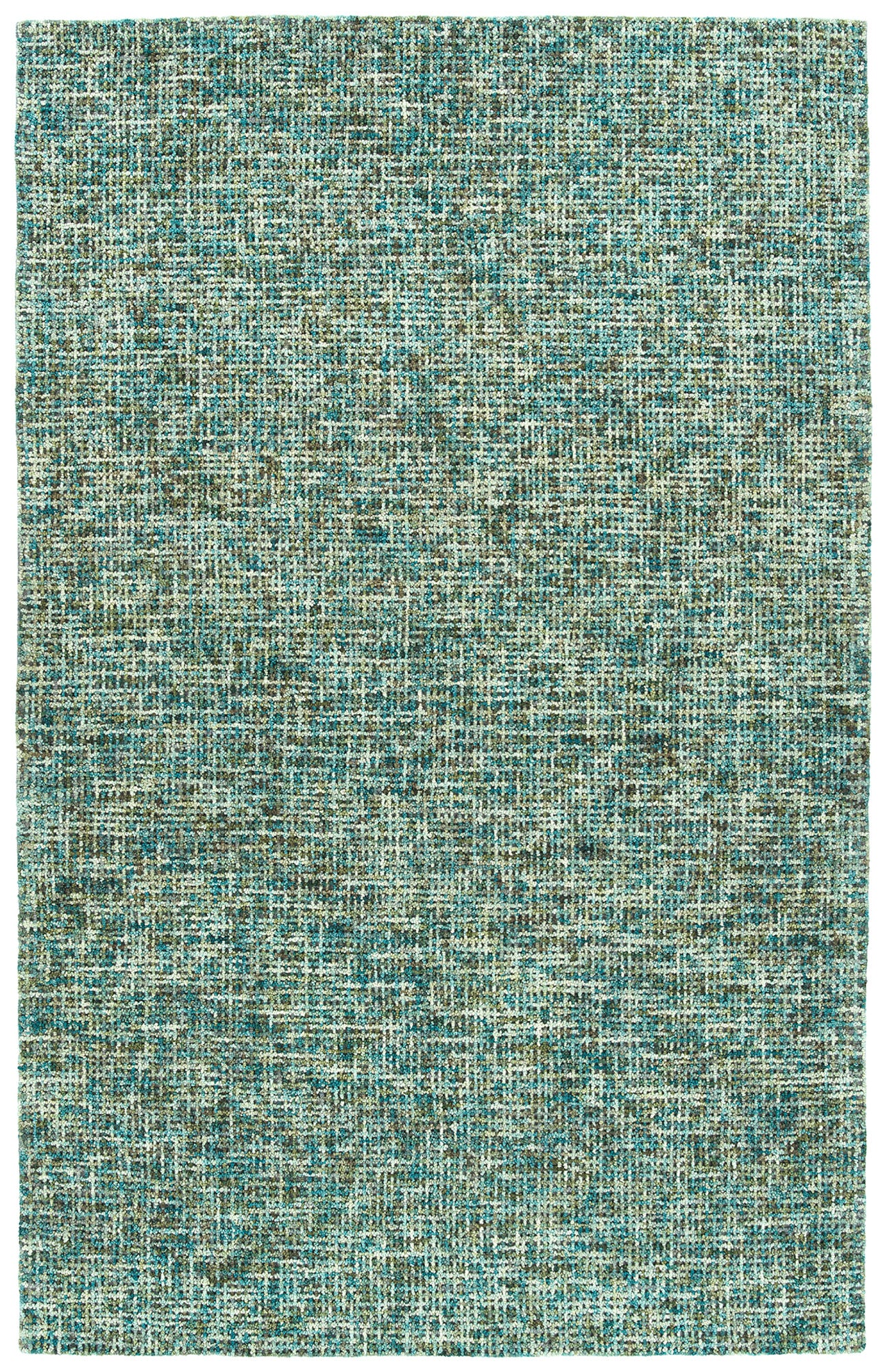 Kaleen Lucero Collection Dark Teal Area Rug 8' x 10'
