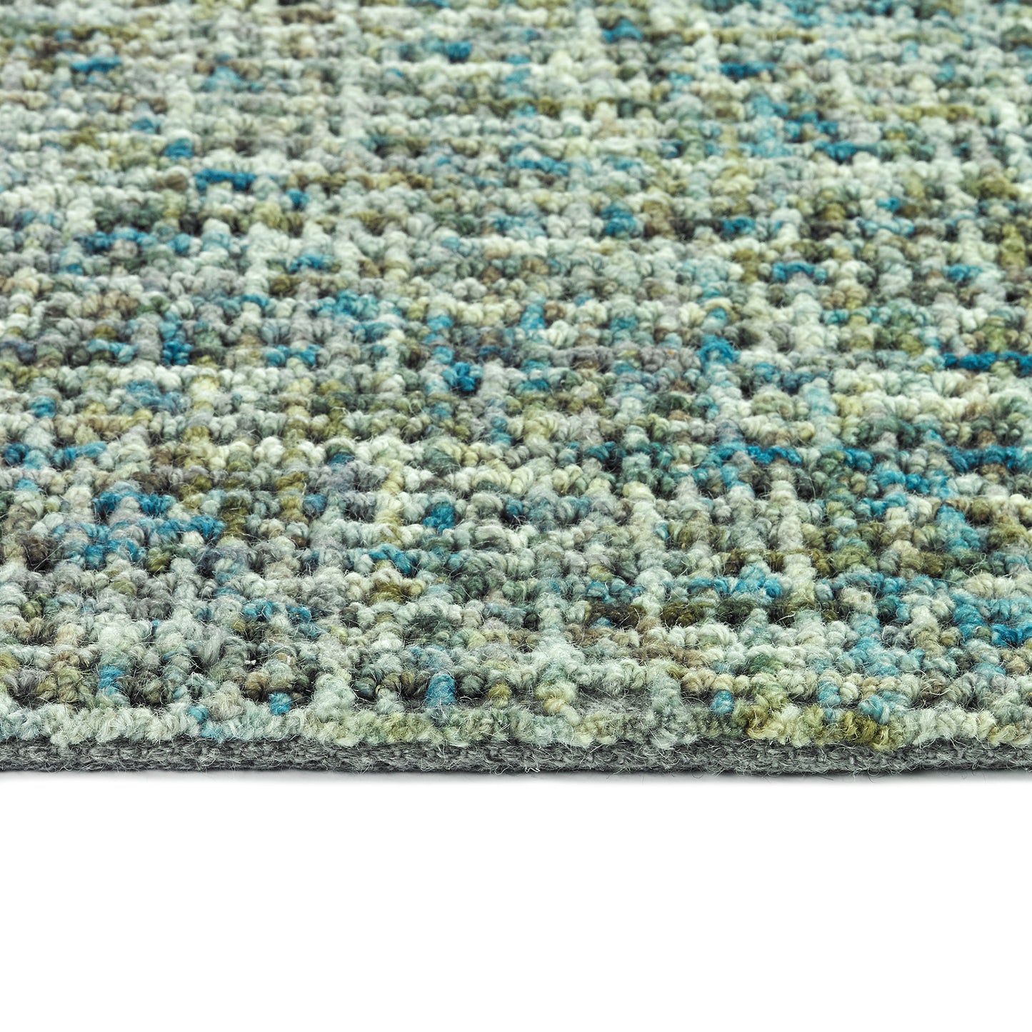 Kaleen Lucero Collection Dark Teal Area Rug 8' x 10'