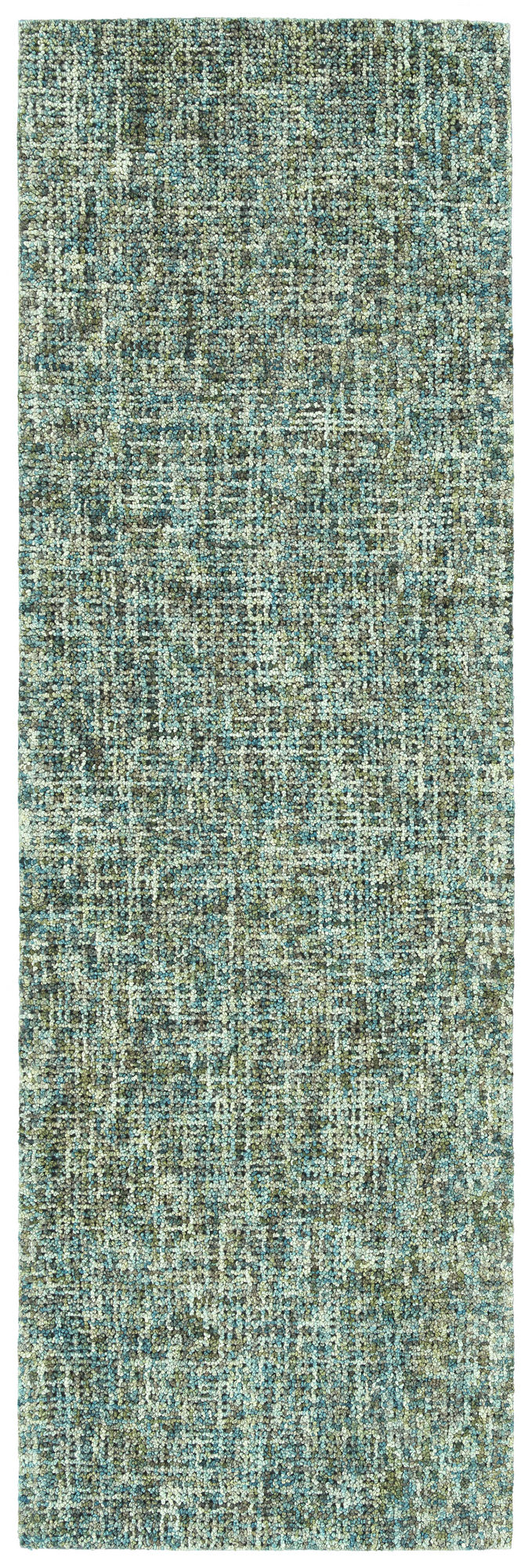 Kaleen Lucero Collection Dark Teal Area Rug 9'6" x 13'
