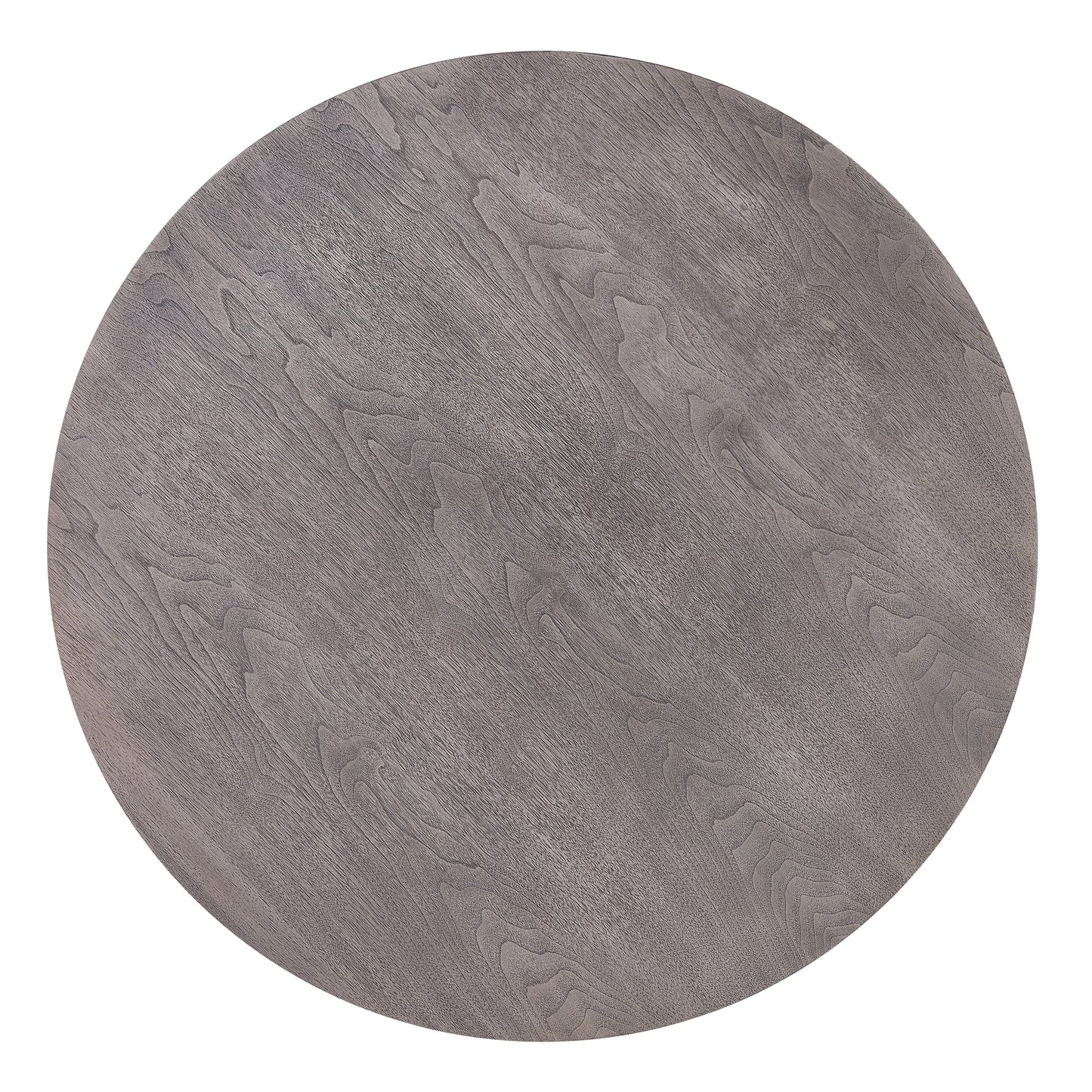 Pike Contemporary Bar Table in Mineral Finish and Gray Walnut Top