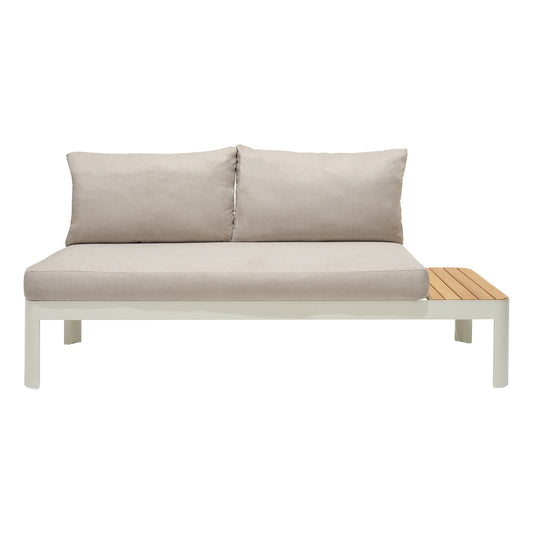 Portals Sofa in Light Matte Sand Finish