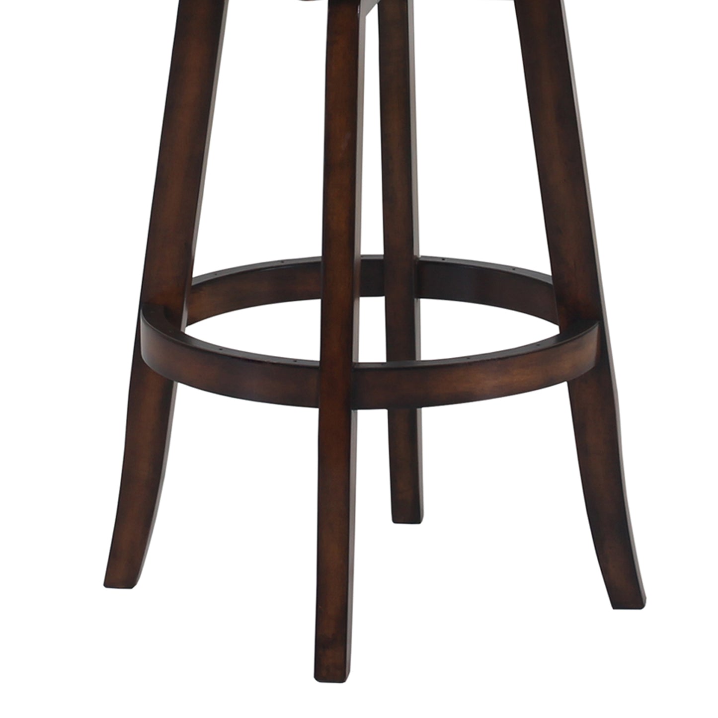 Sonoma 30" Bar Height Swivel Wood Barstool in Pecan Finish