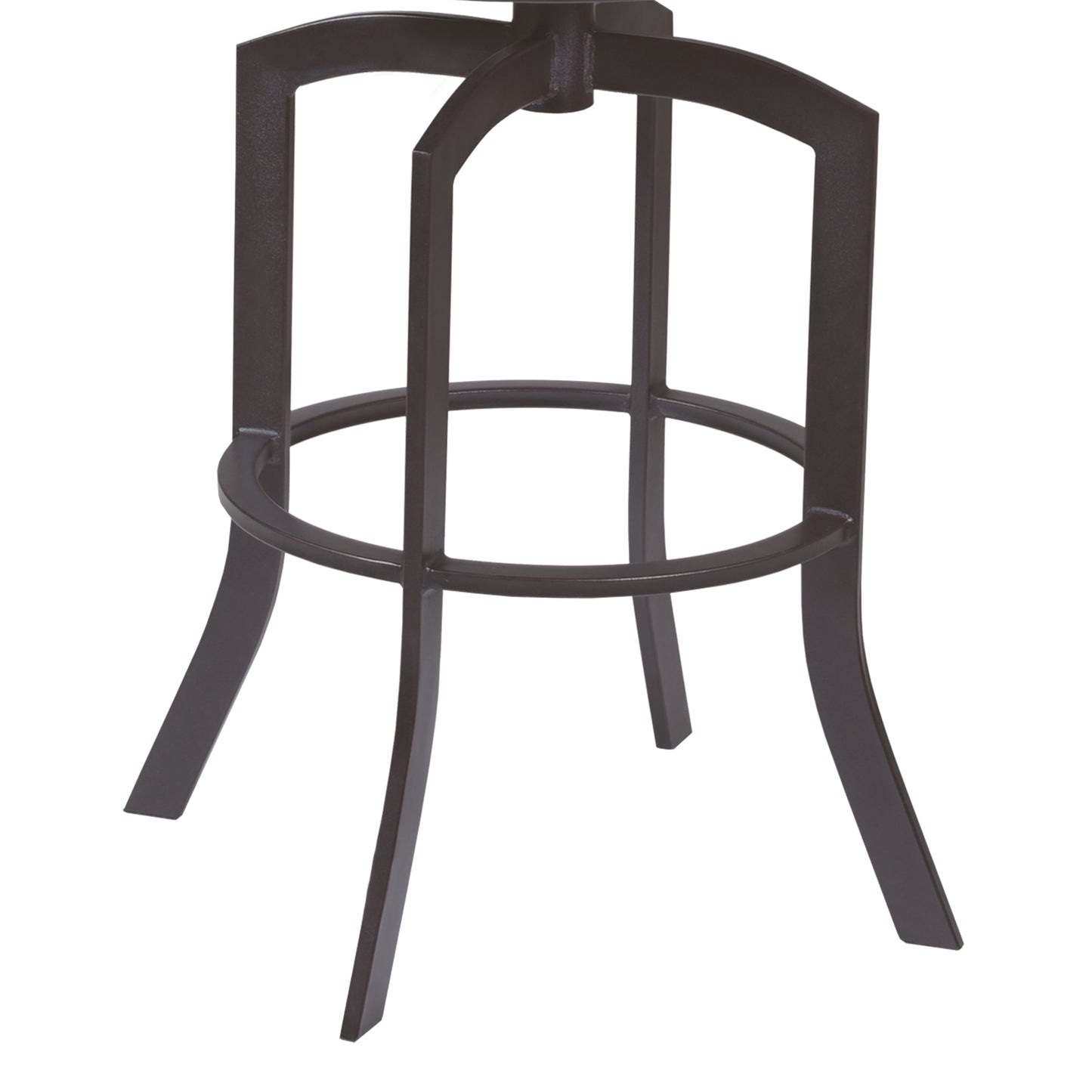 Studio 26" Counter Height Barstool in Auburn Bay finish with Brown Faux Leather