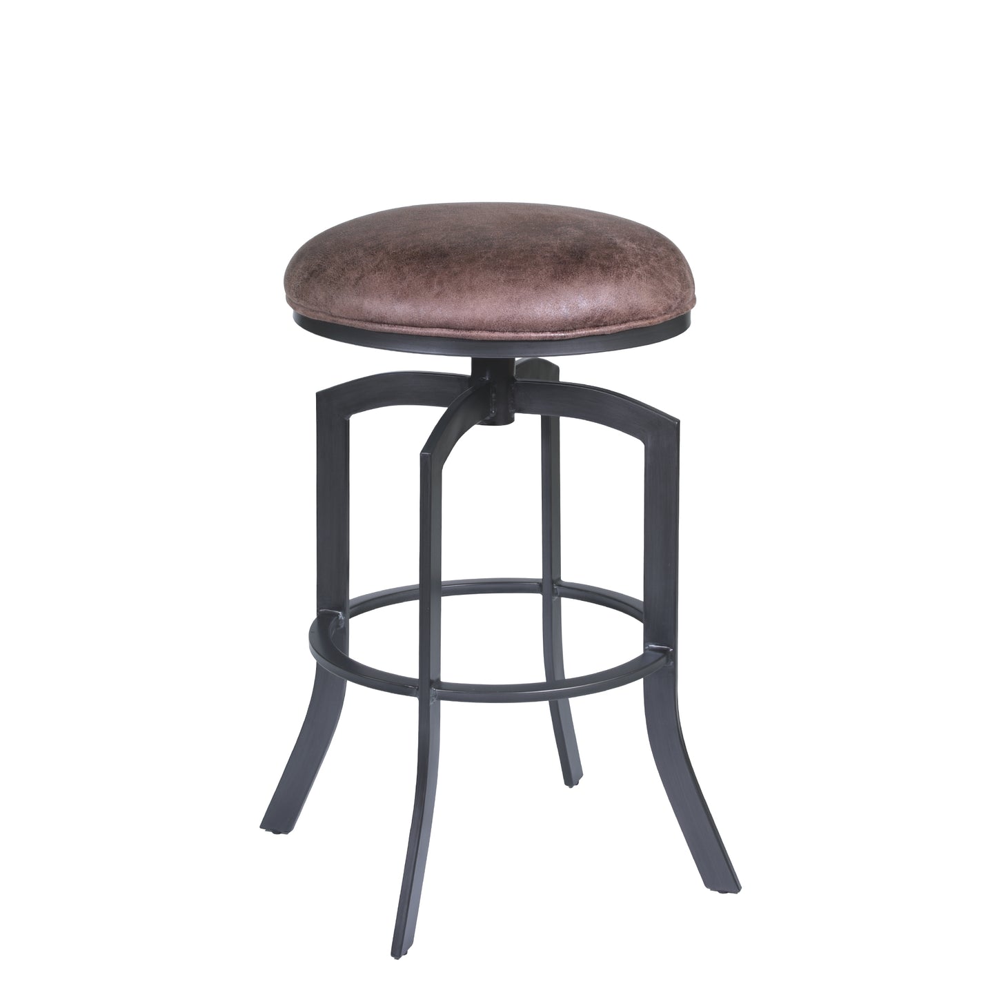 Studio 30" Bar Height Barstool in Mineral finish with Bandero Tobacco