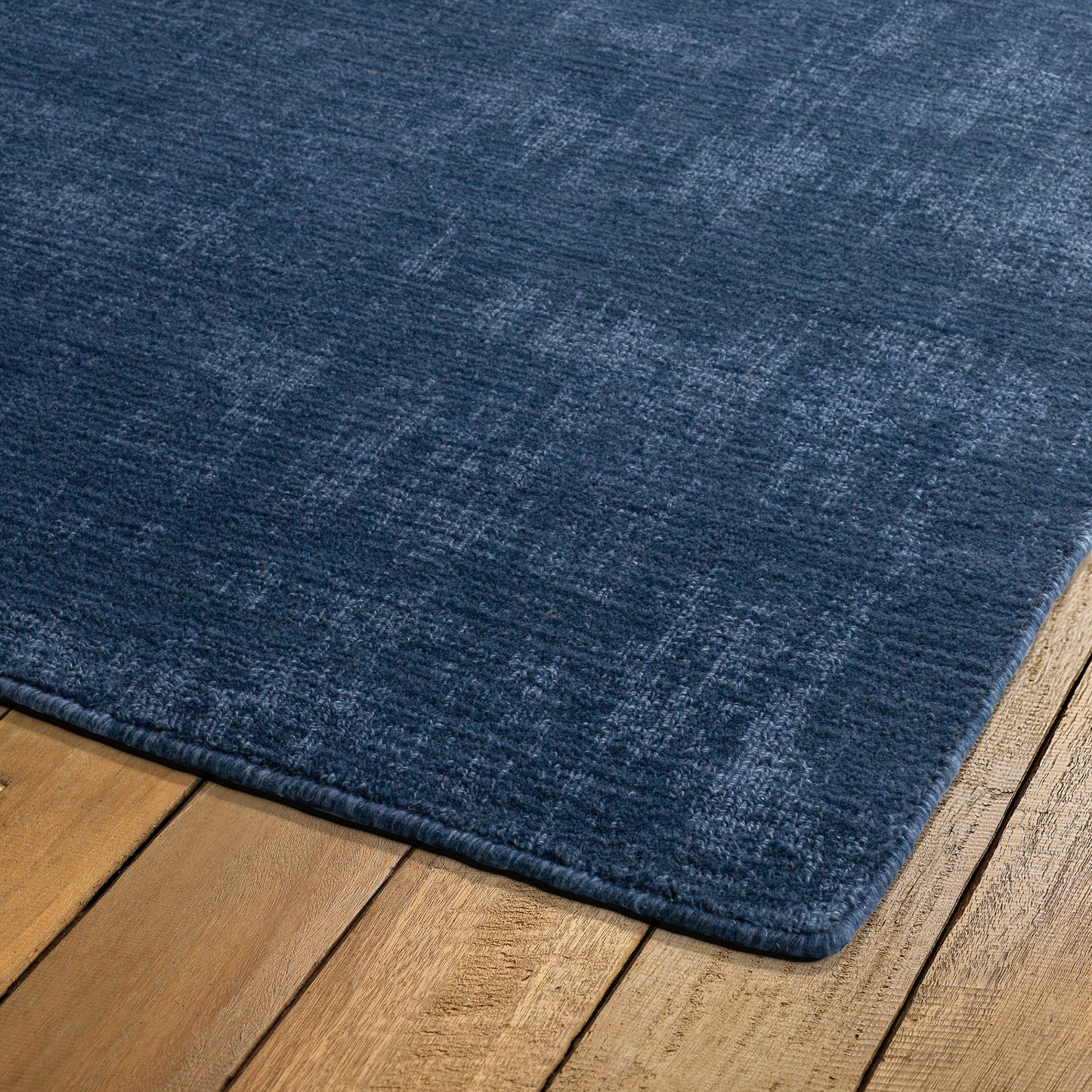 Kaleen Lauderdale Collection Dark Blue Runner 2' x 6'