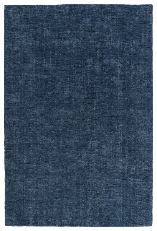 Kaleen Lauderdale Collection Dark Blue Area Rug 8' x 10'