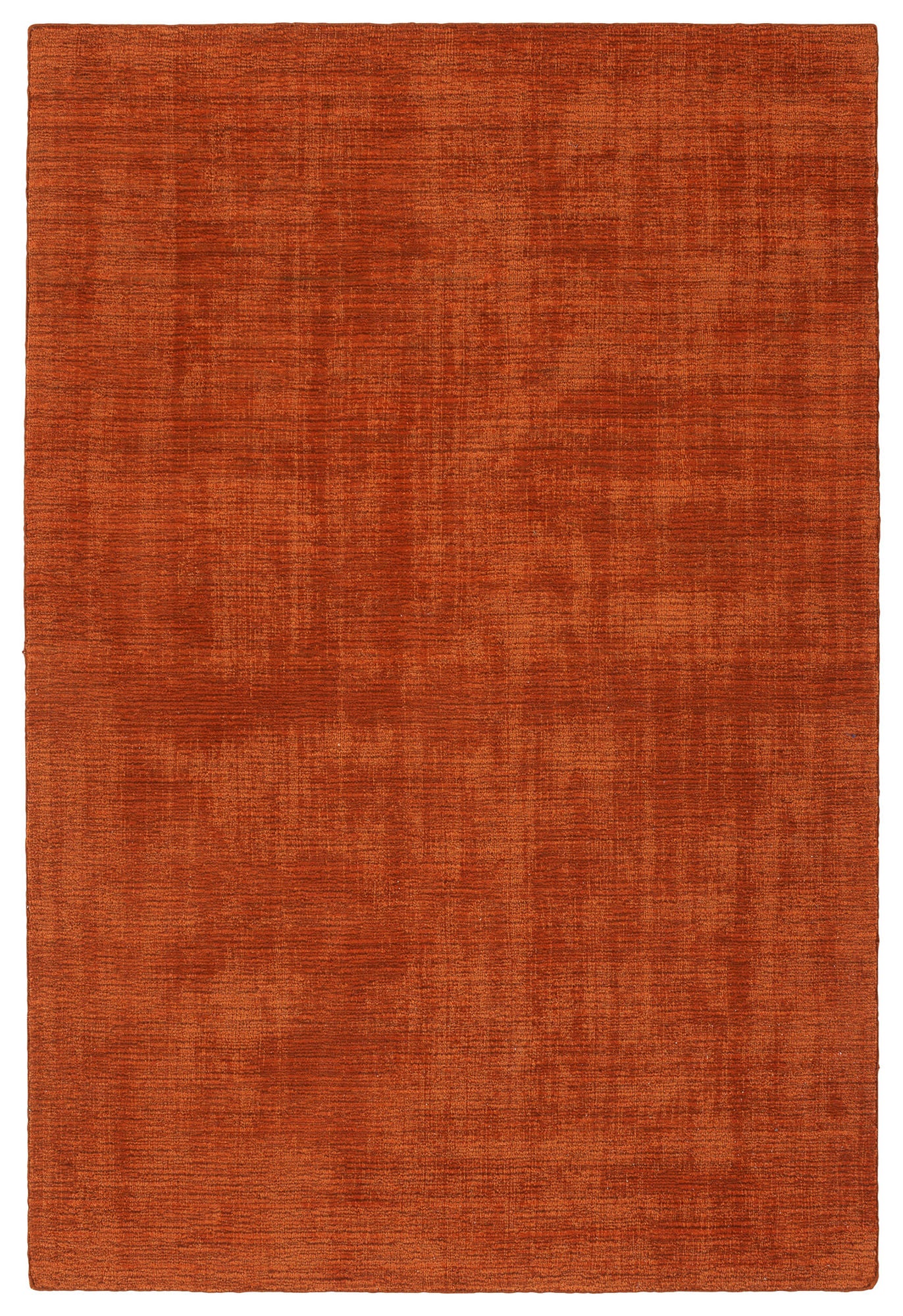 Kaleen Lauderdale Collection Bright Rust Throw Rug 2' x 3'