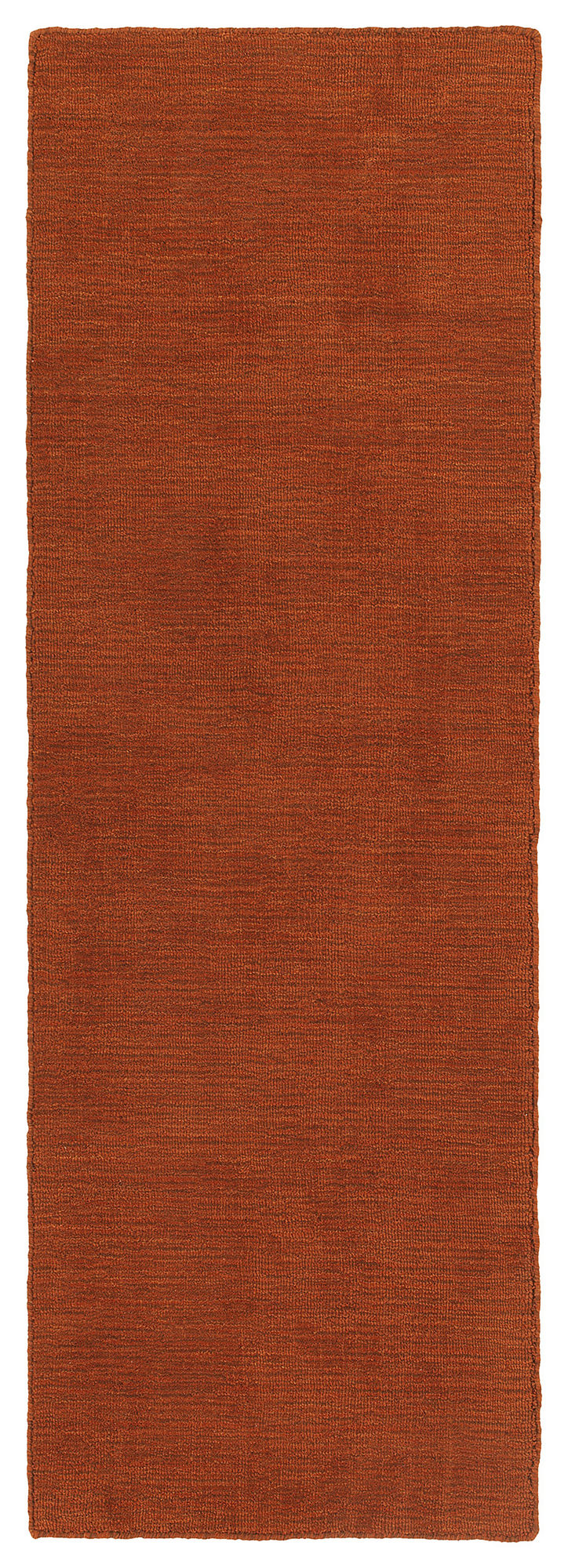 Kaleen Lauderdale Collection Bright Rust Throw Rug 2' x 3'